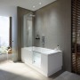 Duravit Shower & Bath Dusch-Badewanne Ecke links 170 x 75 cm