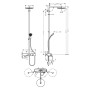 hansgrohe Pulsify Showerpipe 260 1 Strahlart, mit Wannenthermostat, mit Shower Tablet Select 400