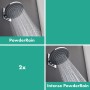 hansgrohe Pulsify Showerpipe 260 1 Strahlart, mit Wannenthermostat, mit Shower Tablet Select 400