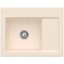Villeroy & Boch Subway 45 Compact Einbauspüle, Ablaufgarnitur mit Handbetätigung, Becken links, mit Hahnlochbohrung Pos.3