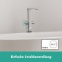 hansgrohe Tecturis E Einhebel-Wannenarmatur bodenstehend