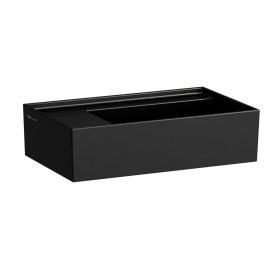 LAUFEN Kartell Handwaschbecken 46 x 28 cm ohne Hahnlochbohrung, Armaturenbank links