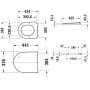 Duravit D-Neo WC-Sitz mit Absenkautomatik