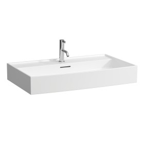 LAUFEN Kartell Aufsatzwaschtisch 80 x 46 cm, mit 1 Hahnloch, mit Überlauf