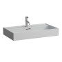 LAUFEN Kartell Aufsatzwaschtisch 80 x 46 cm, mit 1 Hahnloch, mit Überlauf