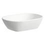 LAUFEN LUA Aufsatzwaschtisch oval 50 x 35,5 cm, ohne Überlauf