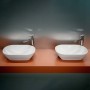 LAUFEN LUA Aufsatzwaschtisch oval 50 x 35,5 cm, ohne Überlauf