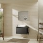hansgrohe Xelu Q Aufsatz-Handwaschbecken 50 x 48 cm geschliffen, mit 1 Hahnloch