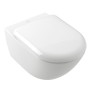 Villeroy & Boch Antao Tiefspül-WC spülrandlos, wandhängend, mit TwistFlush