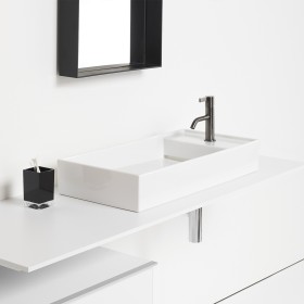 LAUFEN Kartell Waschtisch-Schale 75 x 35 cm mit 1 Hahnloch