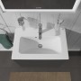 Duravit ME by Starck Möbelwaschtisch Compact mit 1 Hahnloch 63 x 40 cm