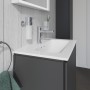 Duravit ME by Starck Möbelwaschtisch Compact mit 1 Hahnloch 63 x 40 cm