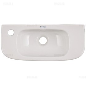 Lavabo Duravit D-Code 50 cm 1 foro rubinetto a sinistra