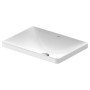 Duravit D-Neo Einbauwaschtisch 60 cm, ohne Hahnloch, ohne Überlauf