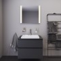Duravit D-Neo Einbauwaschtisch 60 cm, ohne Hahnloch, ohne Überlauf