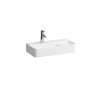 LAUFEN Val Waschtisch Compact unterbaufähig 60 x 31,5 cm, mit 1 Hahnloch, mit Überlauf
