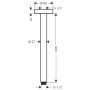 hansgrohe Deckenanschluss S 30 cm