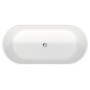 Duravit D-Neo Badewanne freistehend 160 x 75 cm, mit Überlauf
