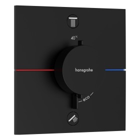 hansgrohe ShowerSelect Comfort E Thermostat Unterputz für 2 Verbraucher mit integrierter Sicherungskombination