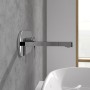 Villeroy & Boch Architectura Einhebel-Waschtischarmatur mit Push-Open-Ablaufgarnitur