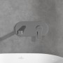 Villeroy & Boch Architectura Einhebel-Waschtischarmatur mit Push-Open-Ablaufgarnitur