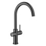 GROHE Red Duo Armatur und Boiler Größe M, Armatur mit C-Auslauf