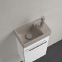 Villeroy & Boch Avento Handwaschbecken 36 x 22 cm, Becken links, ohne Überlauf