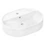 hansgrohe Xuniva U Aufsatzwaschtisch 60 x 45 cm, mit 1 Hahnloch und Überlauf, mit SmartClean