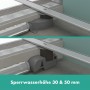 hansgrohe RainDrain Allround Komplettset Duschrinne 80 cm für Standard-/flache Installation