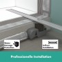 hansgrohe RainDrain Allround Komplettset Duschrinne 80 cm für Standard-/flache Installation