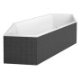 Villeroy & Boch Squaro Slim Duo Sechseckbadewanne 189,2 x 79,4 cm