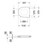 Duravit Starck 2 - Darling New WC-Sitz