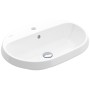 Villeroy & Boch Architectura Einbauwaschbecken 60 x 45 x 17 cm, oval, mit Überlauf, ungeschliffen