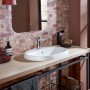 Villeroy & Boch Architectura Einbauwaschbecken 60 x 45 x 17 cm, oval, mit Überlauf, ungeschliffen