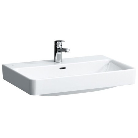 LAUFEN PRO S Aufsatzwaschtisch 70 cm mit Hahnloch und Überlauf