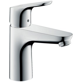hansgrohe Focus Einhebel-Waschtischmischer 100 CoolStart ohne Zugstangen-Ablaufgarnitur