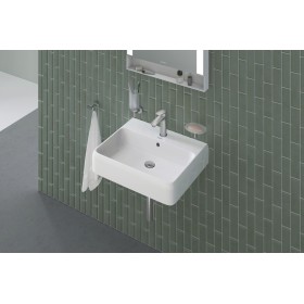 Rubinetto monocomando per lavabo Duravit Wave M con tappo a tirante