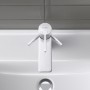 Duravit D-Neo Einhebel-Waschtischmischer L mit Zugstange