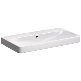 Geberit Smyle Square Waschtisch 90 cm, ohne Hahnloch