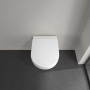Villeroy & Boch Architectura Tiefspül-WC spülrandlos, wandhängend, AntiBac und CeramicPlus