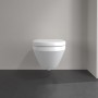 Villeroy & Boch Architectura Tiefspül-WC spülrandlos, wandhängend, AntiBac und CeramicPlus