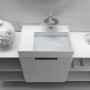 LAUFEN Kartell Waschtisch 60 x 46 cm, mit Ablage links, mit 1 Hahnloch