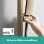 hansgrohe Unica E Brausestange 90 cm mit Brausehalter und Brauselauch 160 cm