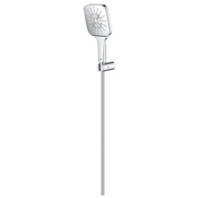 GROHE Rainshower SmartActive 130 Cube Wandhalterset, 3 Strahlarten