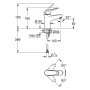 GROHE Swift Einhand-Waschtischbatterie 1/2 S-Size