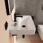 hansgrohe Xanuia Q Handwaschbecken 500/390 mit Hahnloch ohne Überlauf, SmartClean