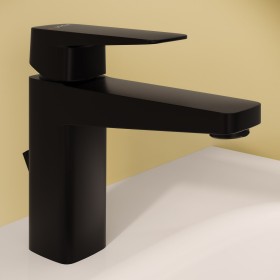 VitrA Root Square Einhebel-Waschtischmischer M mit Ablaufgarnitur