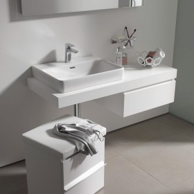 Vasque à poser LAUFEN PRO S 55 x 46,5 cm avec 1 trou de robinet