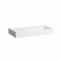 LAUFEN Kartell Waschtisch 90 x 46 cm, mit Ablage links, ohne Hahnloch