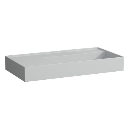 LAUFEN Kartell Waschtisch 90 x 46 cm, mit Ablage links, ohne Hahnloch